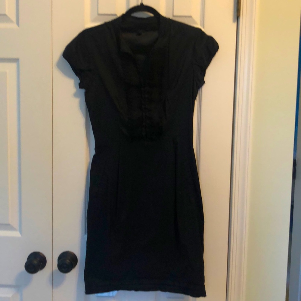Ann Taylor Tuxedo Detail Dress